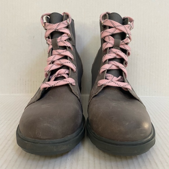 NWOB Sorel Evie II Lace Wedge Booties Size 8 - Picture 3 of 8